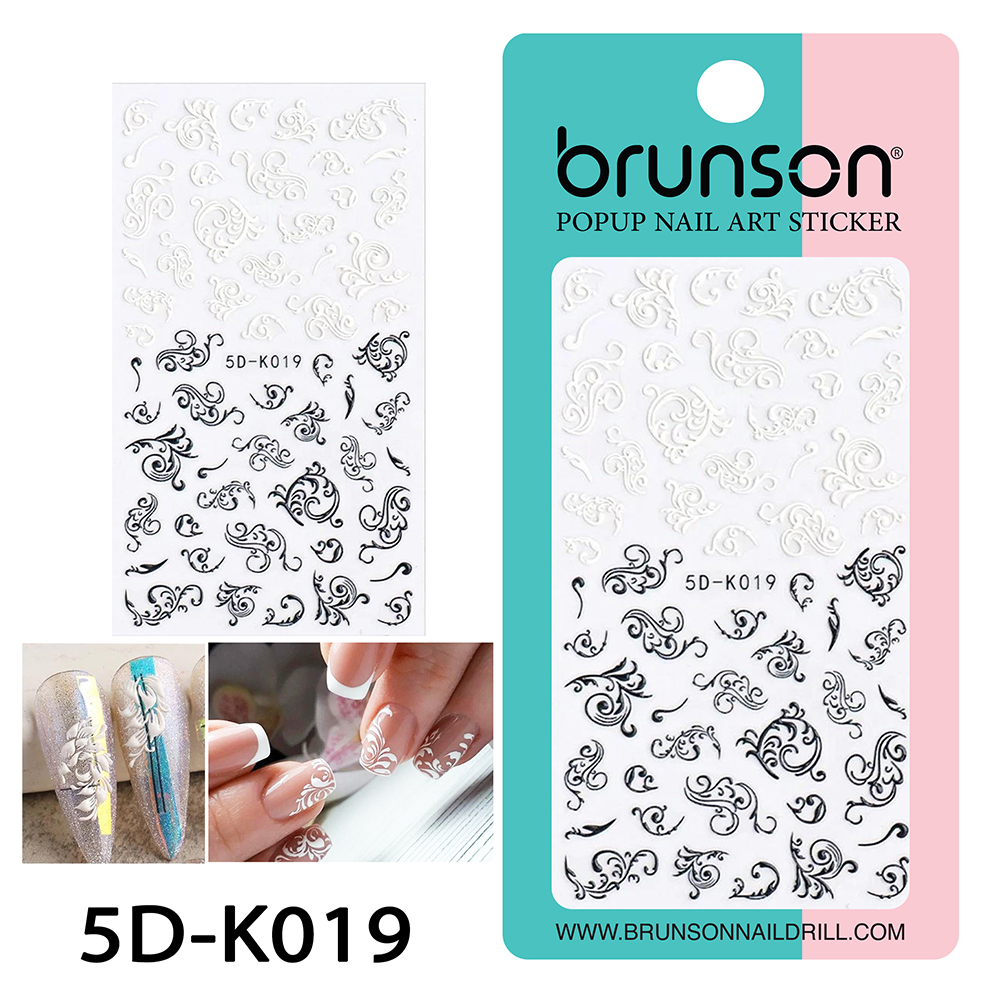 5D Christmas Nail Art Stickers | Best Nail Art Stickers | Brunson
