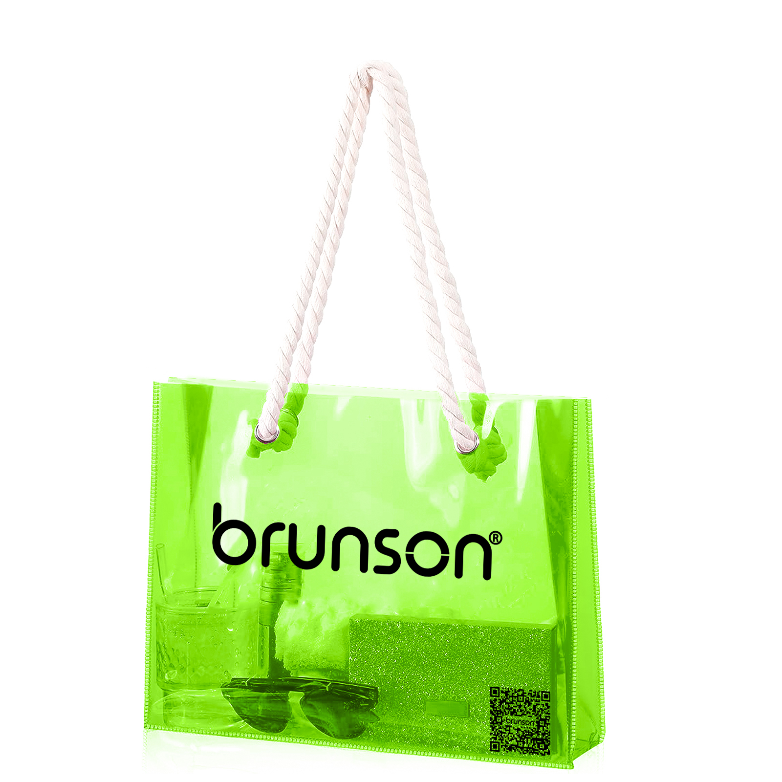 Transparent Shoulder Bag BBGG | Affordable Clear Bag | Brunson