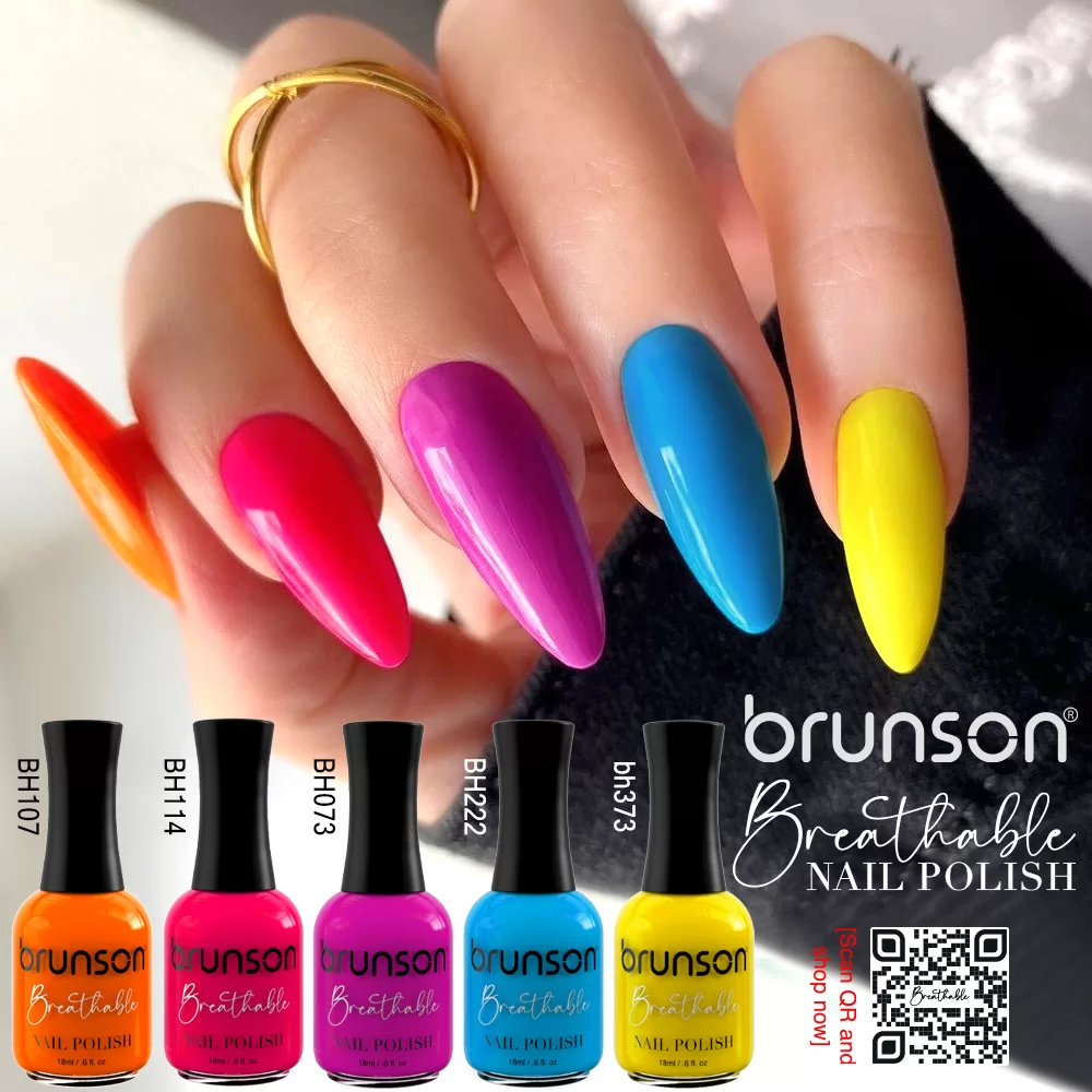 Breathable Halal Nail Polish Set