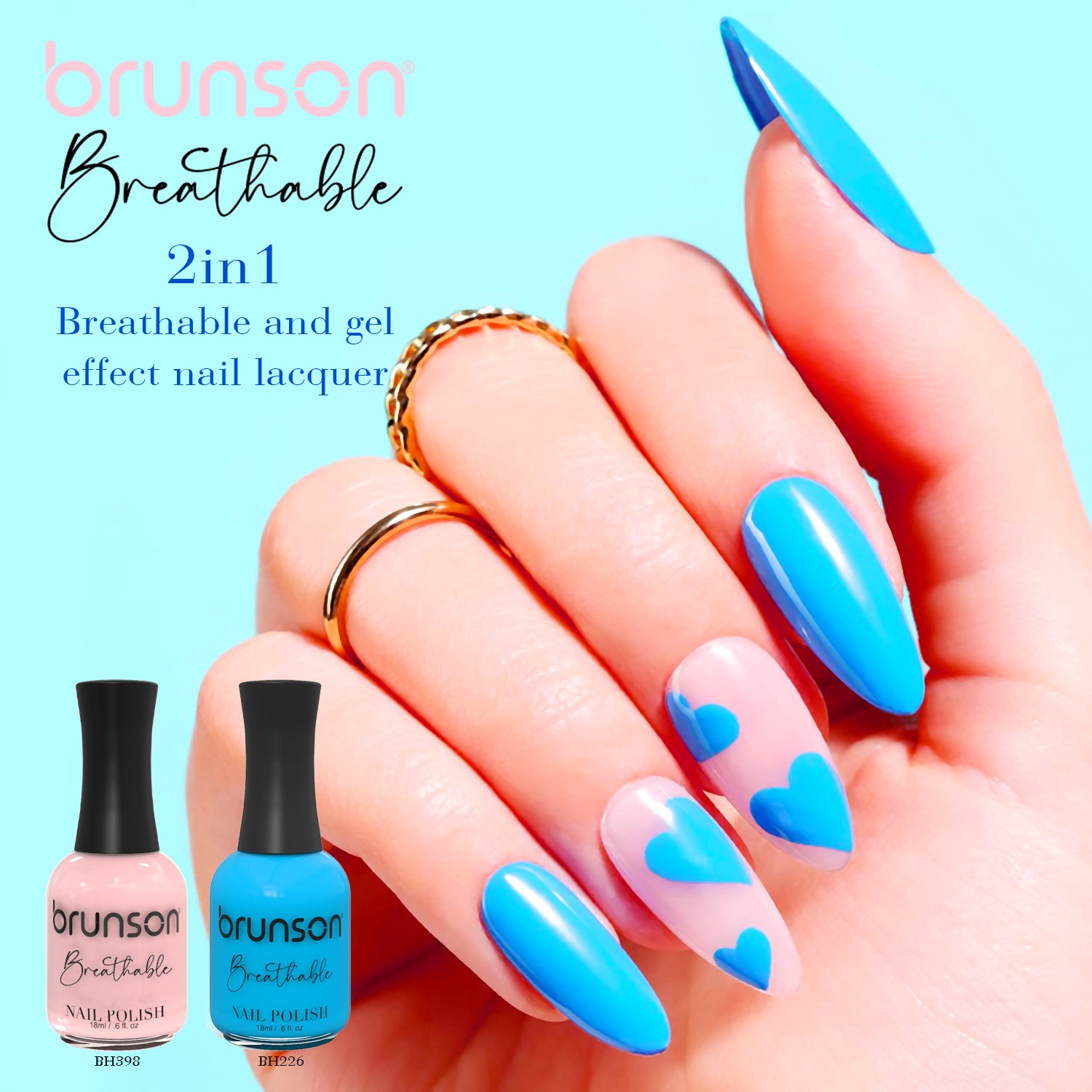 Breathable Nail Polish Duo Set