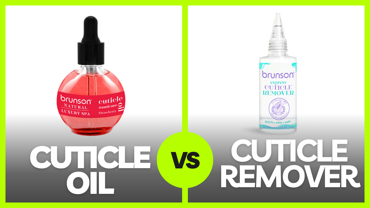 Cuticle oil Vs Cuticle Remover