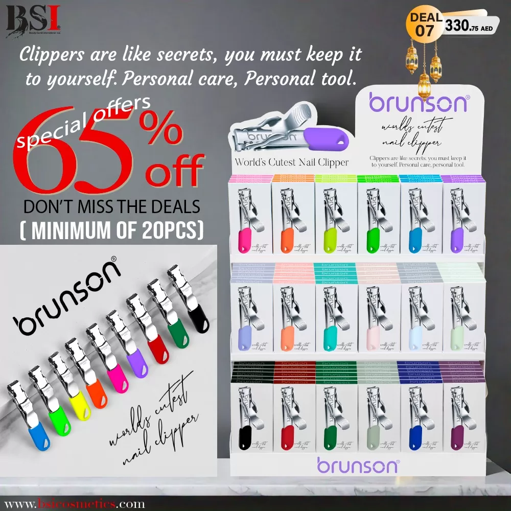 Deal 07 | Get 65% OFF on Brunson Nail Clippers (Min 20pcs)